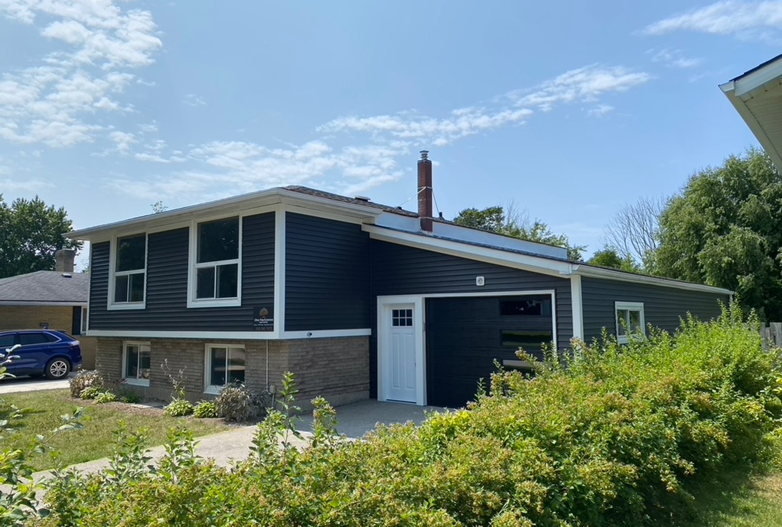 Home in Port Elgin with new vinyl siding