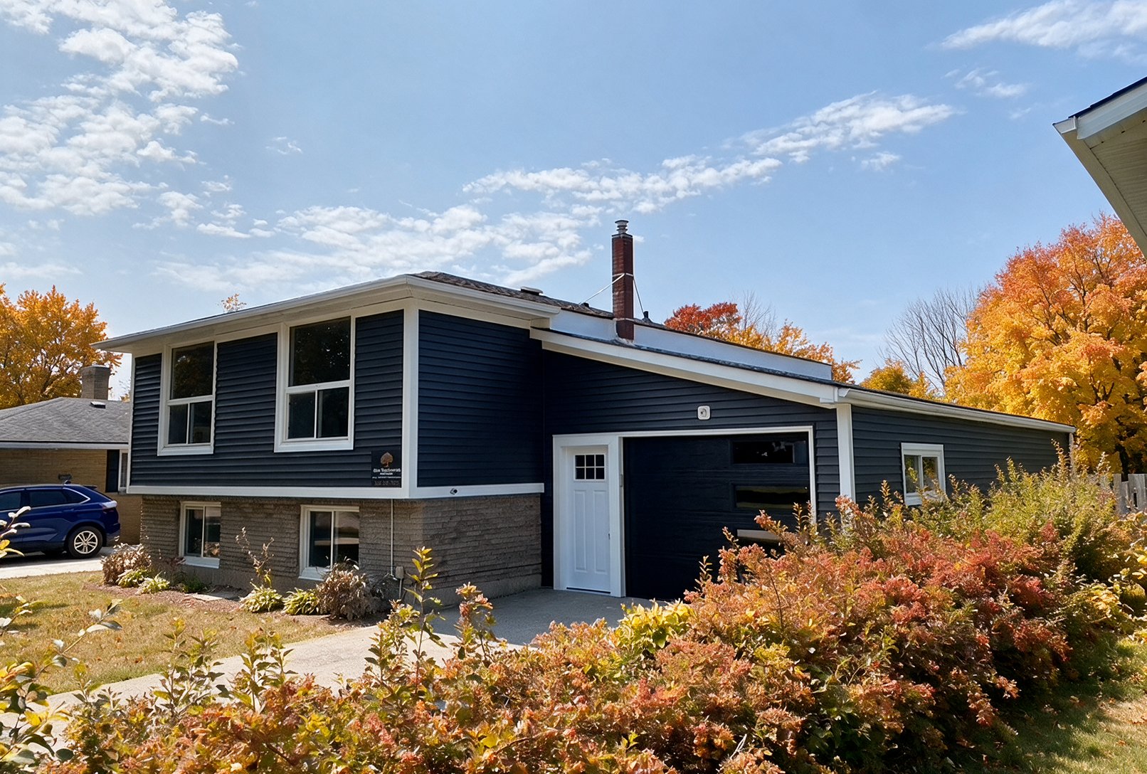 Home in Port Elgin with new vinyl siding